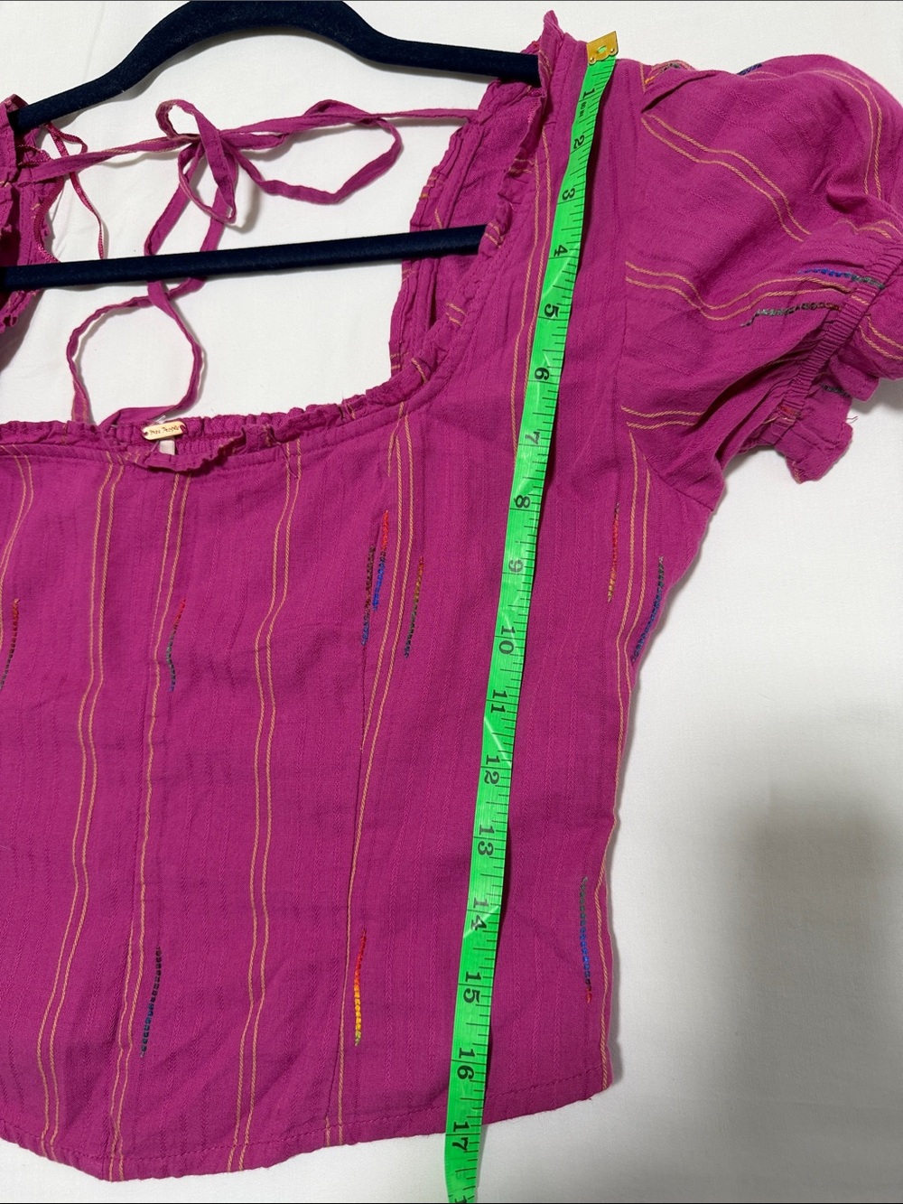 Free People Serotonin Corset Top in Raspberry sherbet - Picture 6 of 6
